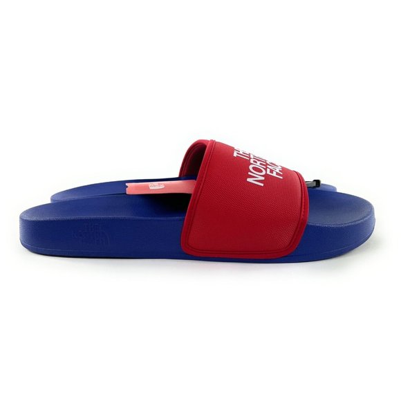 The North Face Men's Basecamp III Blue Red Slide Sandals Sizes 7 - 12 - Picture 2 of 8